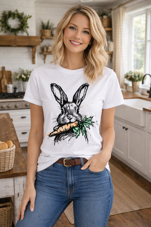 Load image 1 in gallery view. Bunny and Carrot