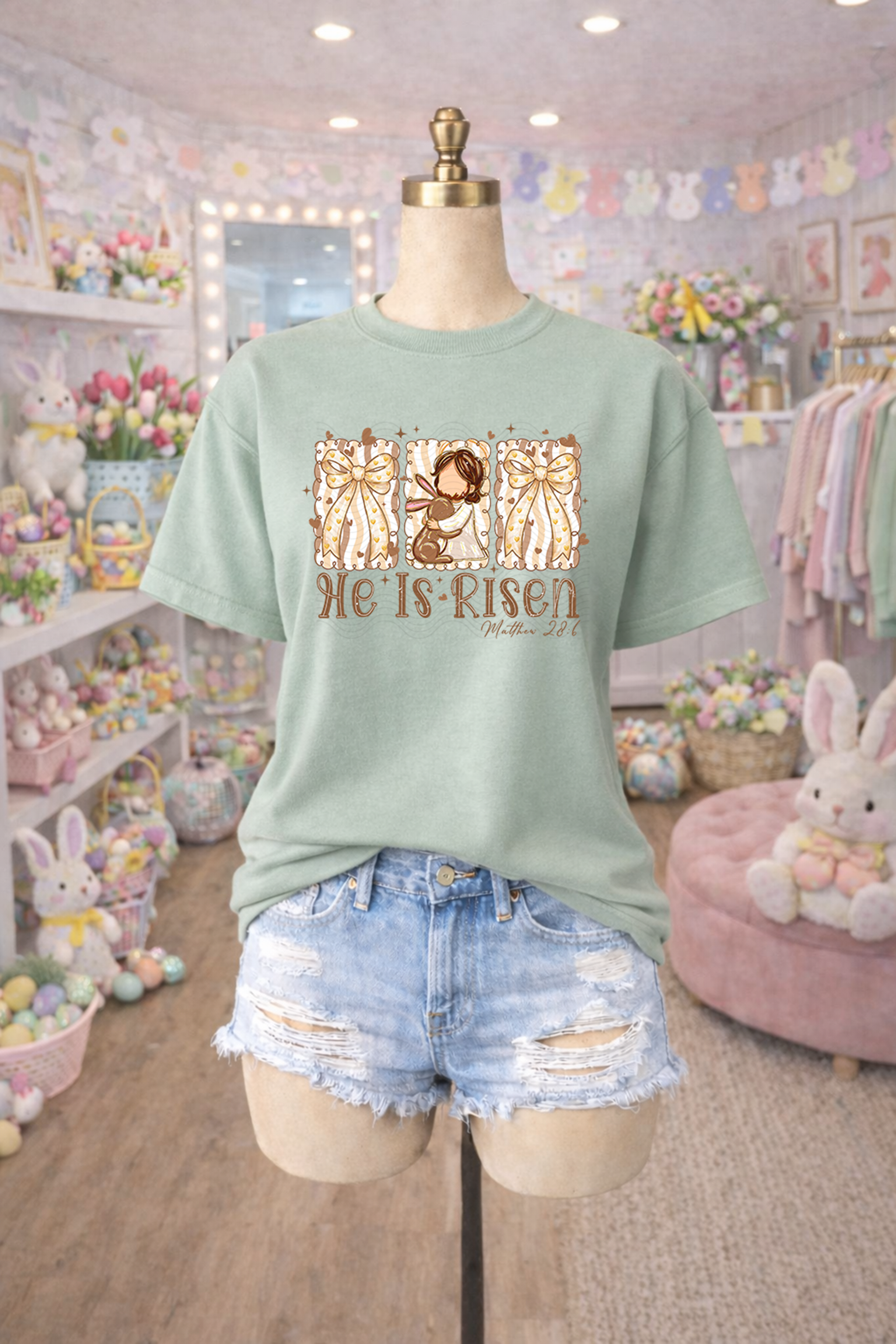 He Is Risen Doodle Squares