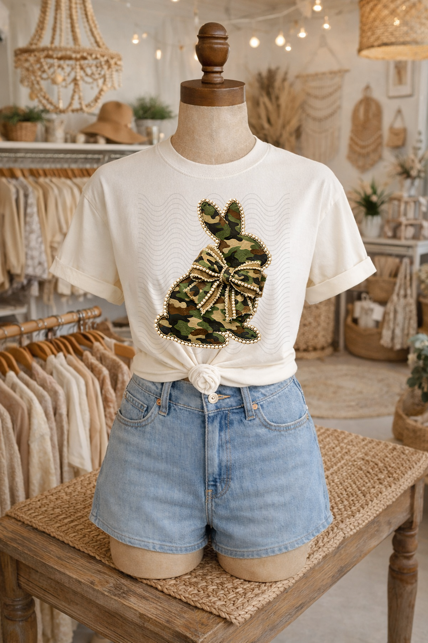Pearl Camo Bunny