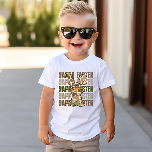 Load image 1 in gallery view. Happy Easter Camo Bunny
