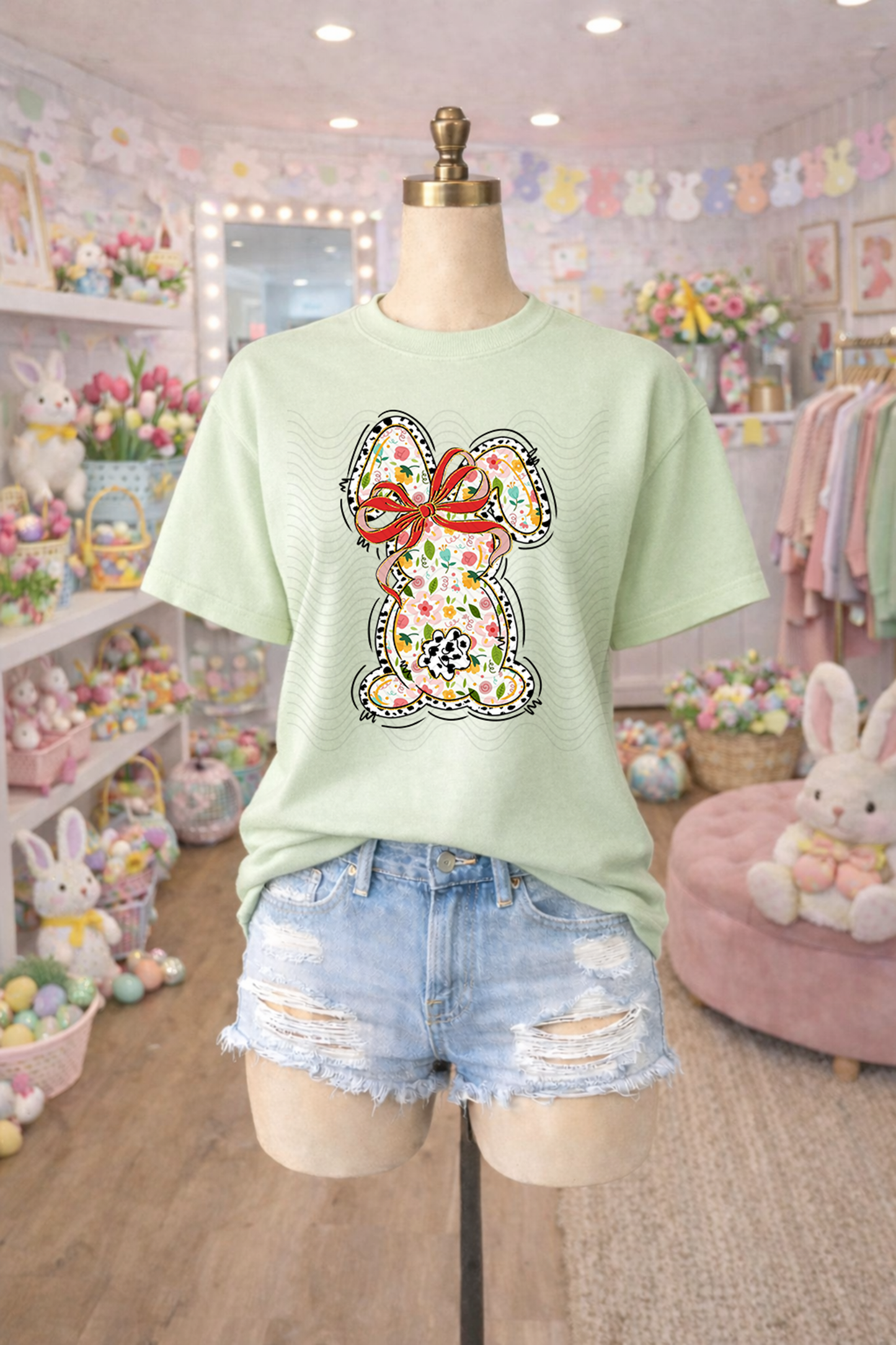 Spring Flower Bunny