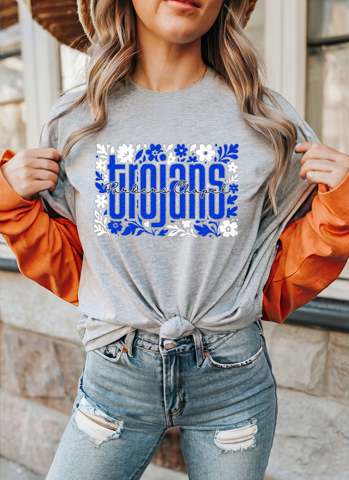 Load image 1 in gallery view. Boho Floral Trojans