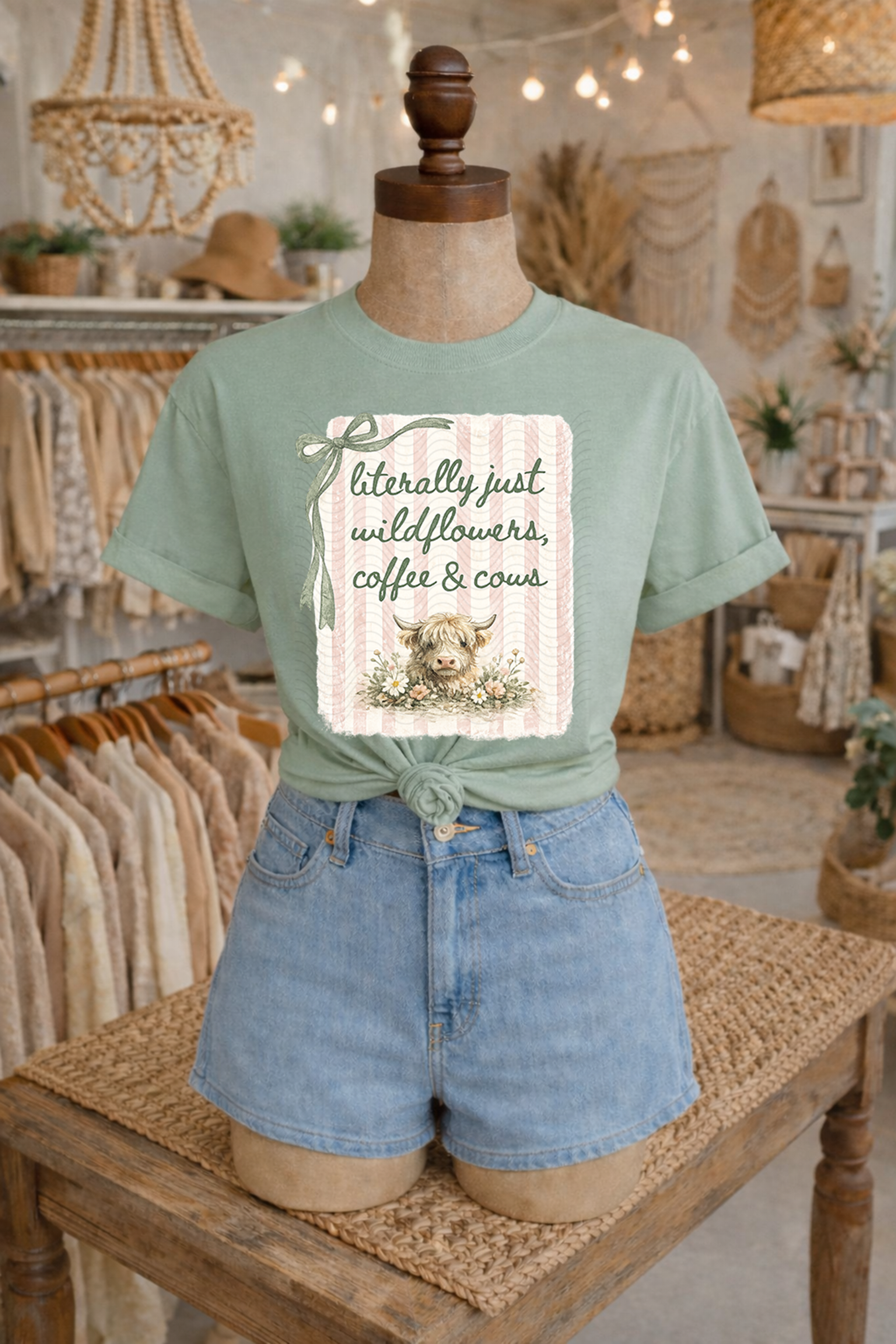 Literally Just Wildflowers, Coffee & Cows