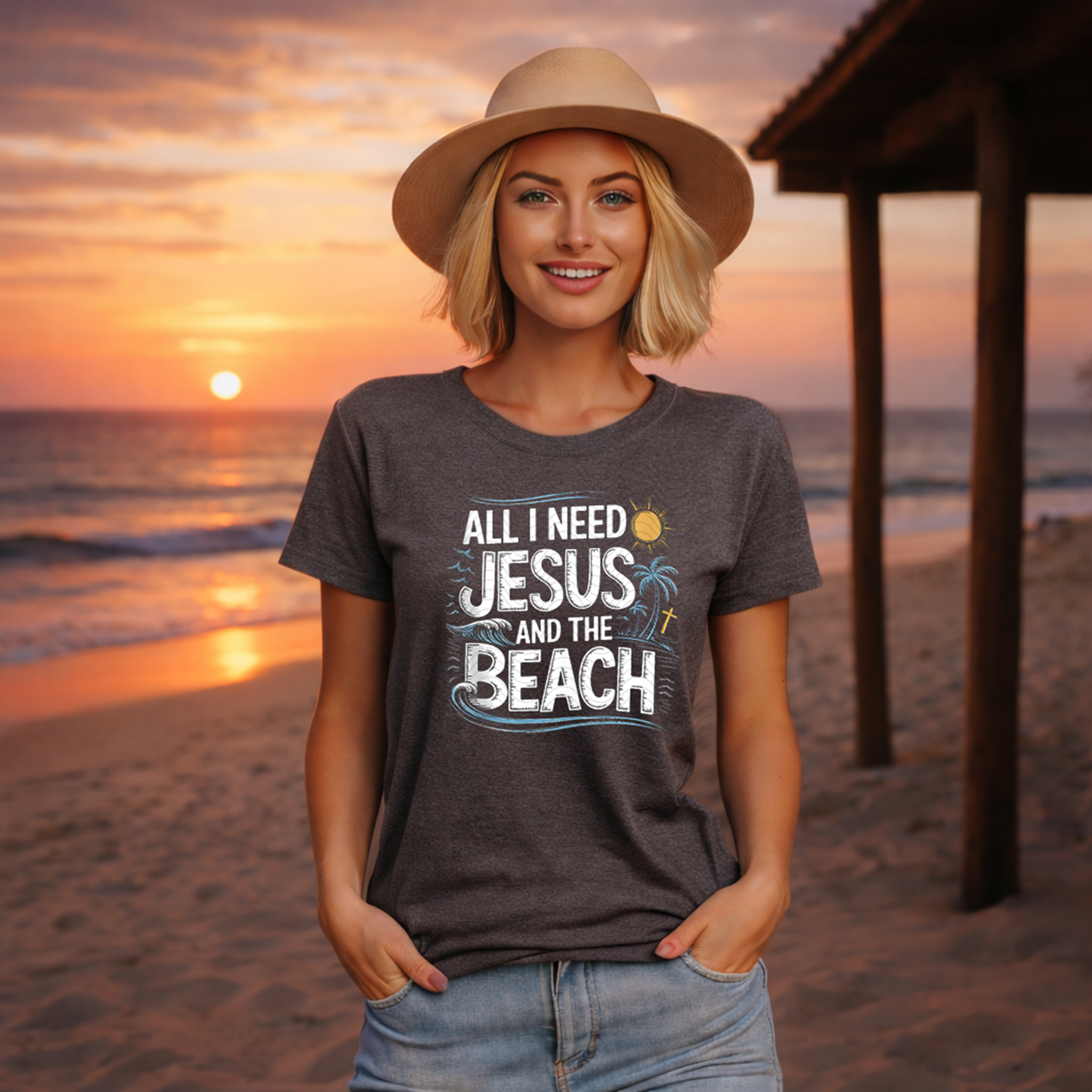 All I Need Jesus and The Beach