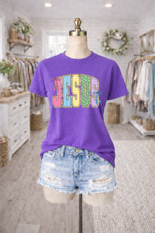 Load image 1 in gallery view. Leopard Colorful Jesus
