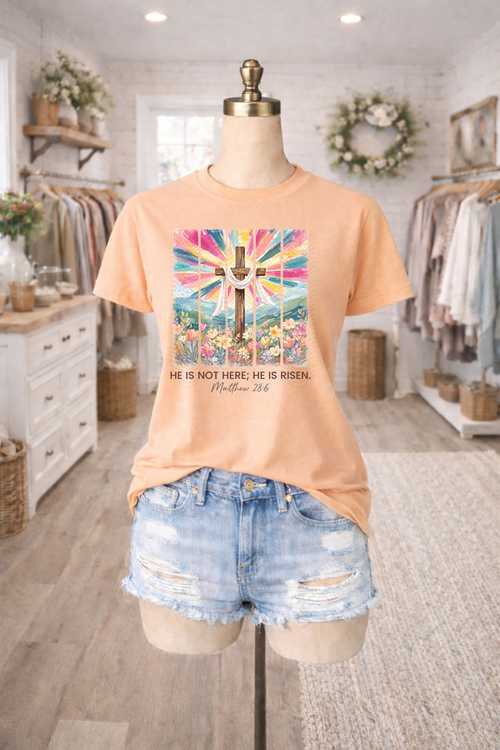Load image 1 in gallery view. He Is Not Here: He Is Risen.