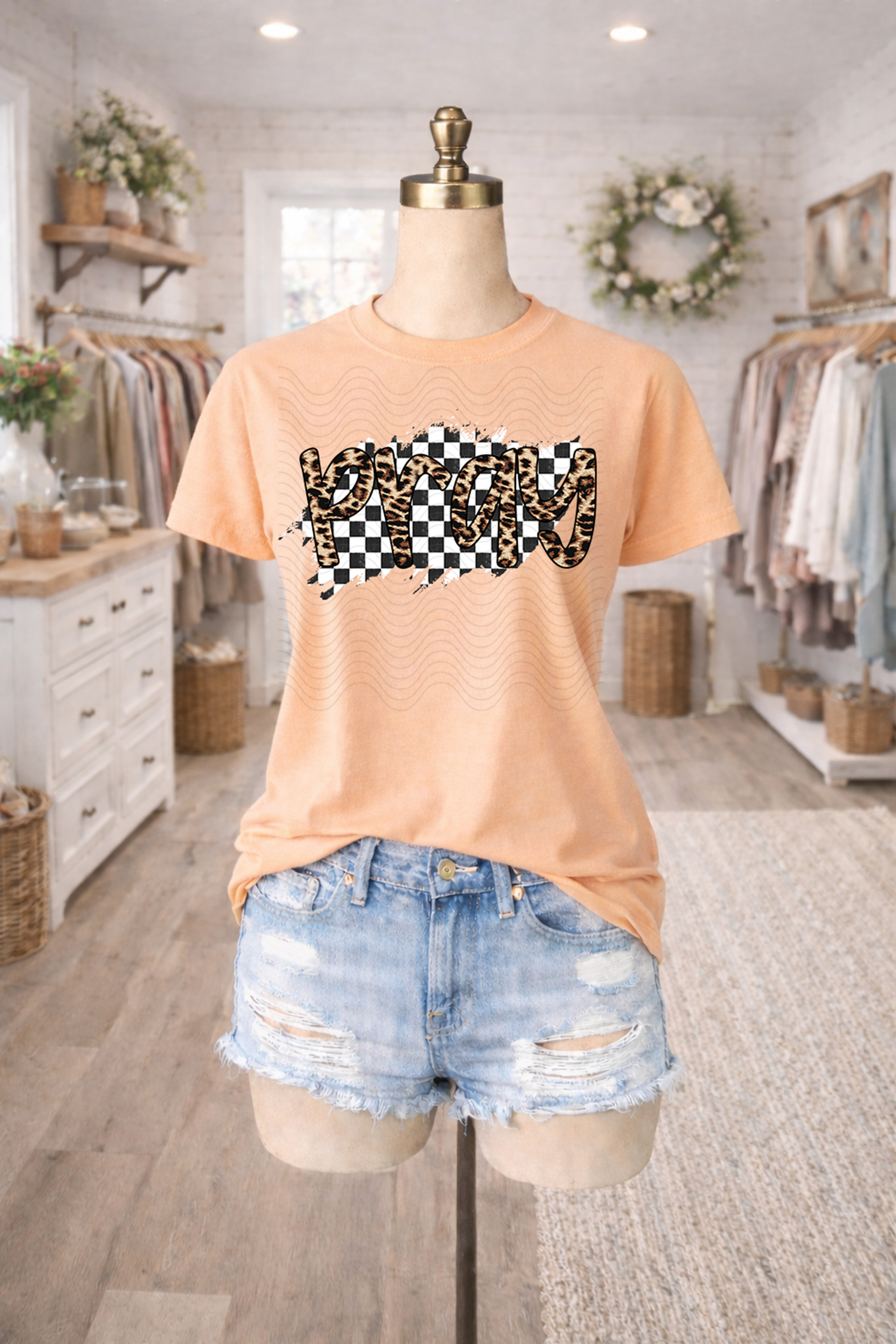 Checkered and Leopard Pray