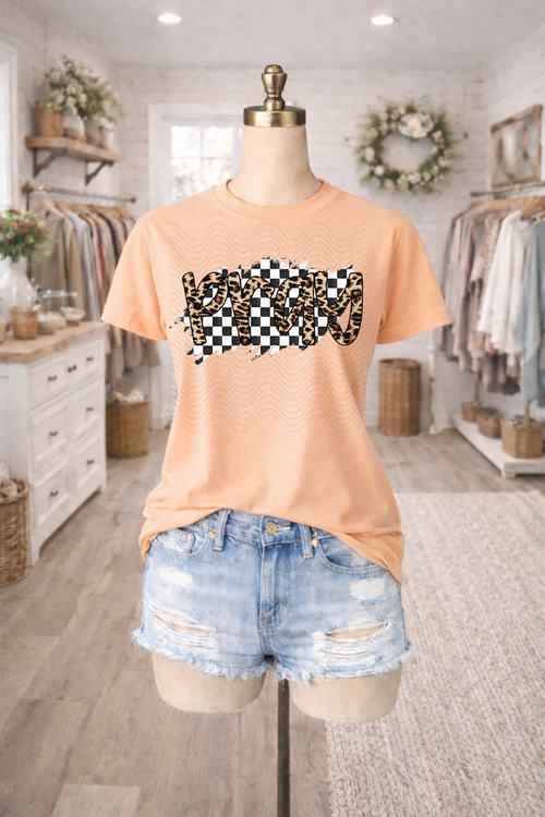 Load image 1 in gallery view. Checkered and Leopard Pray
