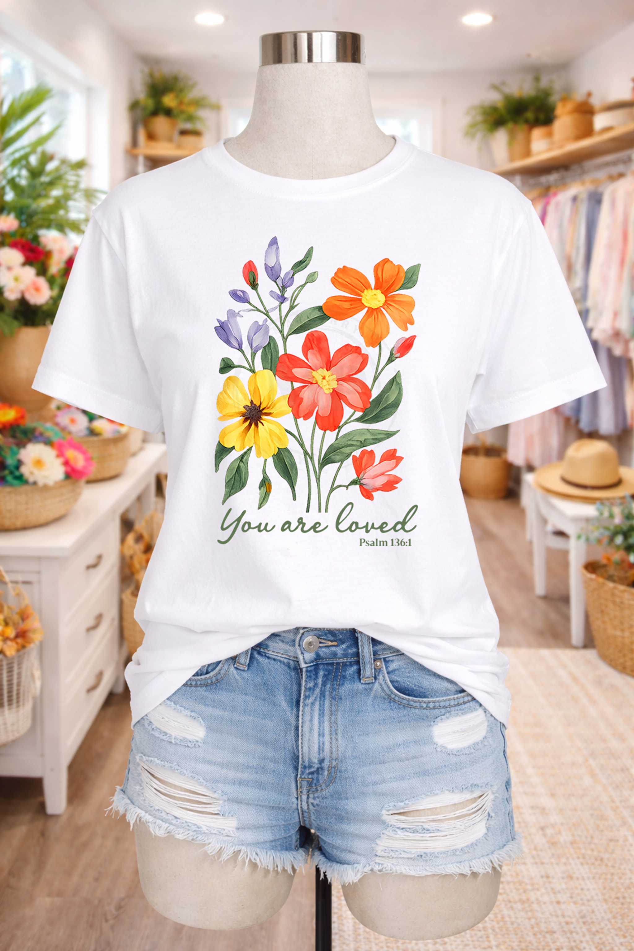 You Are So Loved Pretty Flowers