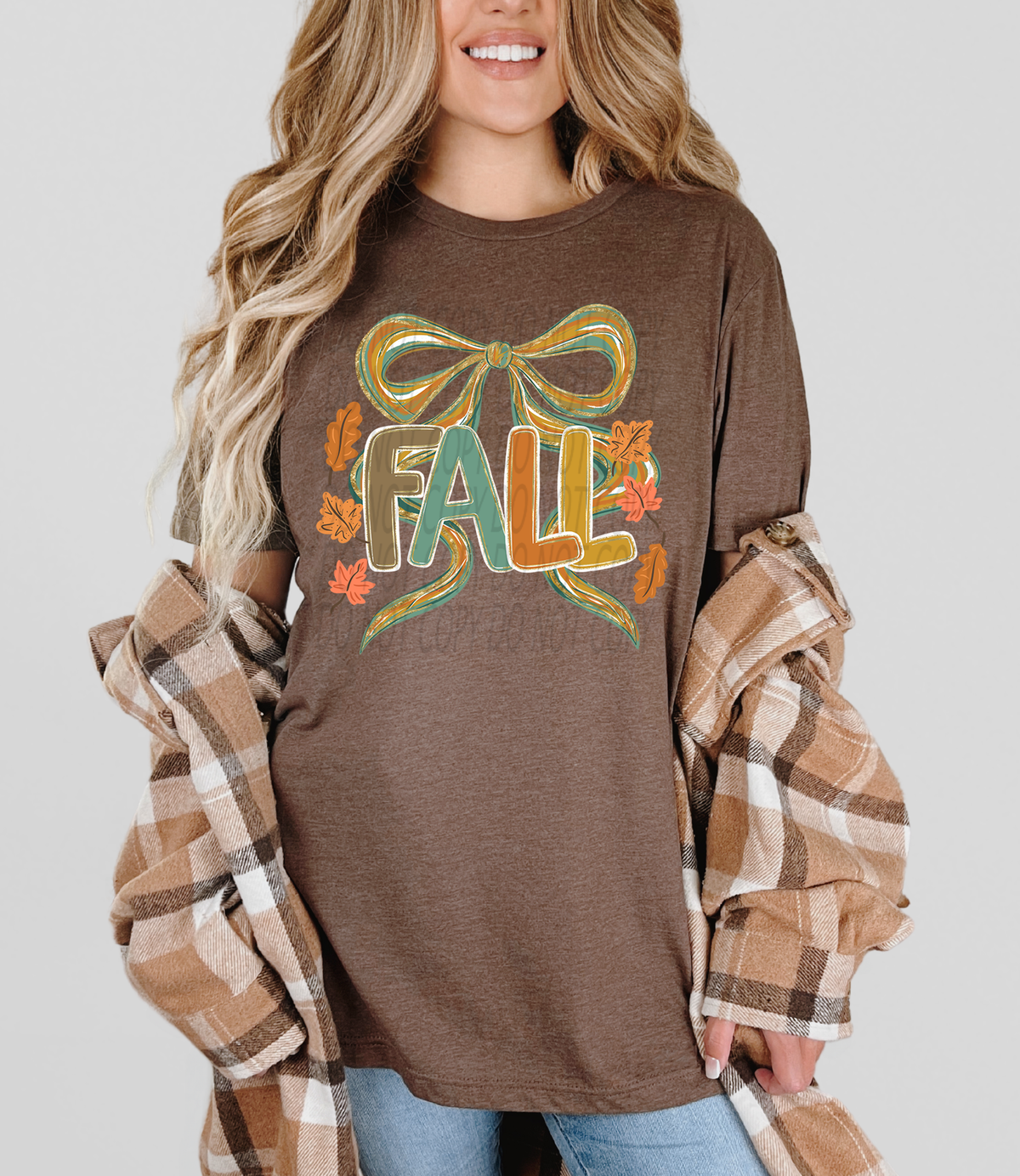 Cute Fall with Painted Bow