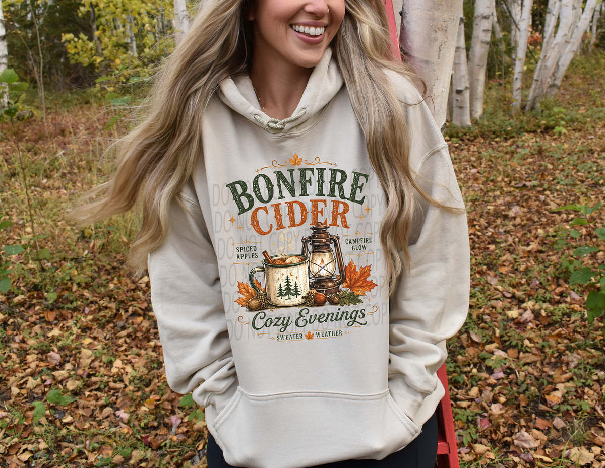 Bonfire Cider Cozy Evenings
