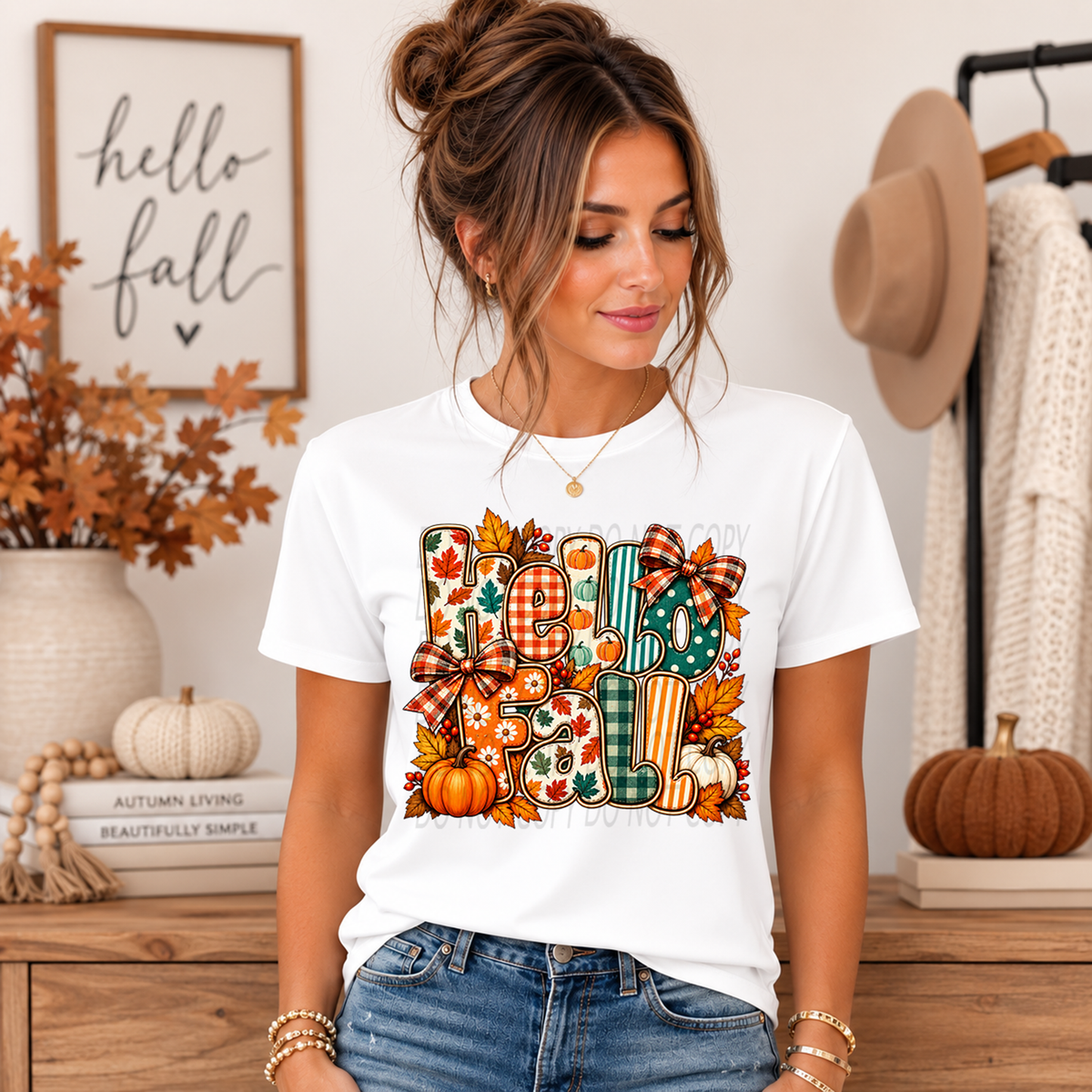 Cute Hello Fall