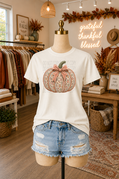 Load image 1 in gallery view. Sweet Velvet Leopard Pumpkin