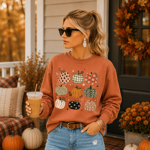 Load image 1 in gallery view. Assorted Cute Pumpkins