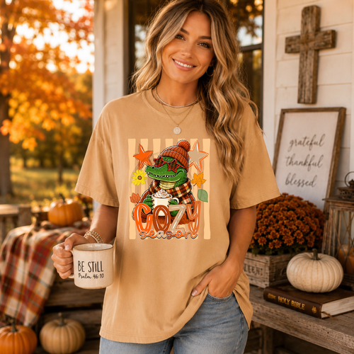 Load image 1 in gallery view. Fall Cozy Gator