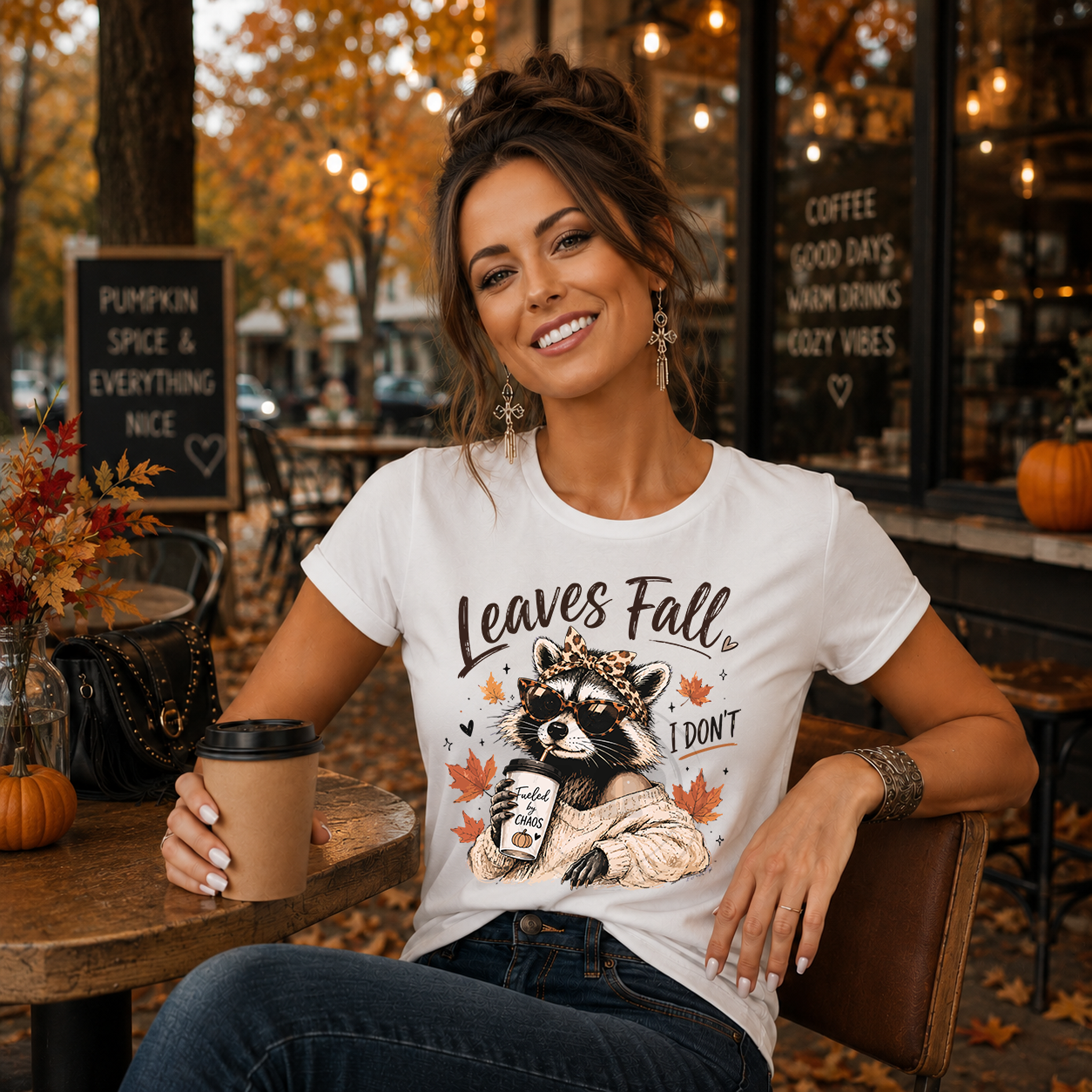 Leaves Fall I Don't Raccoon