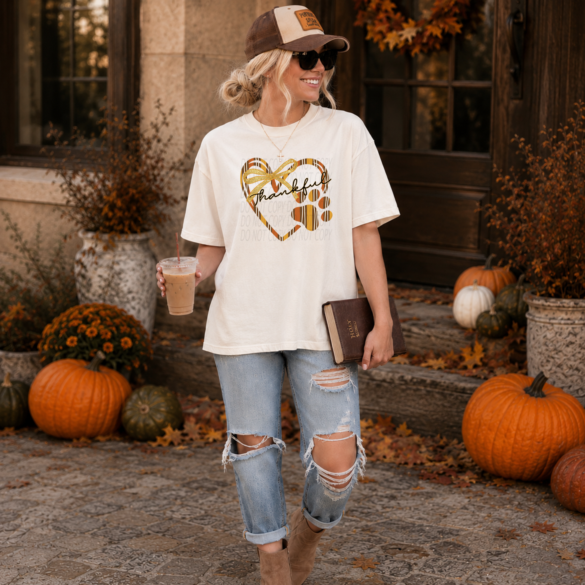 Thankful Paw Heart