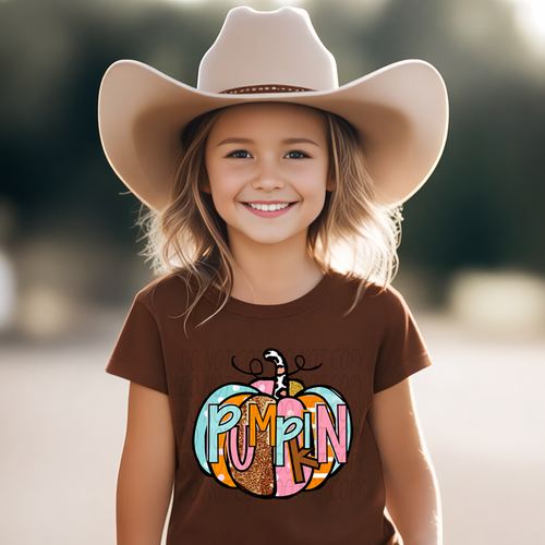 Load image 1 in gallery view. Cute Colorful Pumpkin