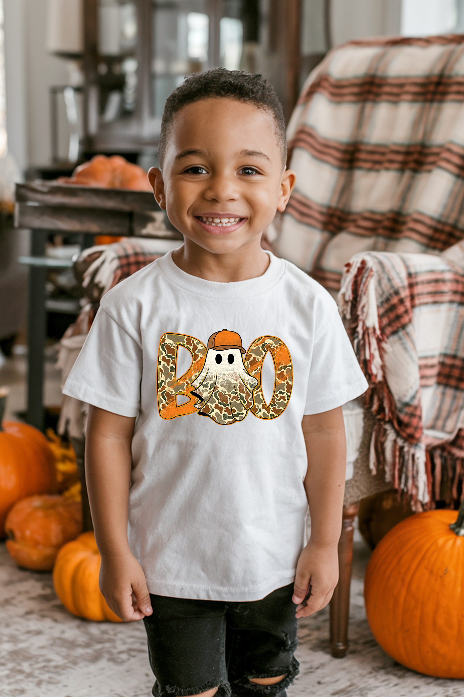 Camo Hunting Boo Ghost