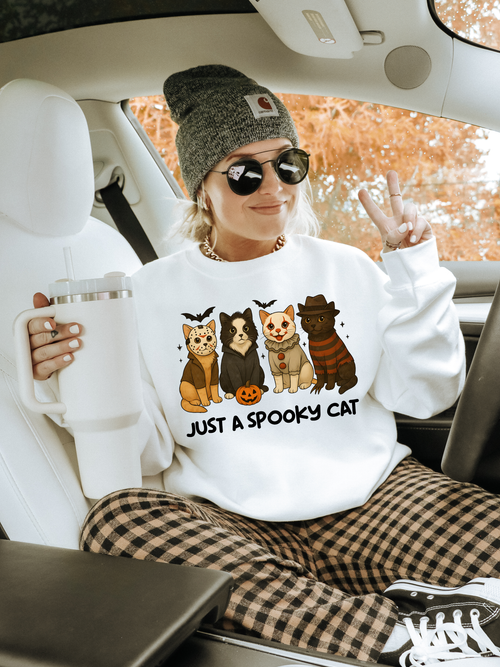 Load image 1 in gallery view. Just A Spooky Cat