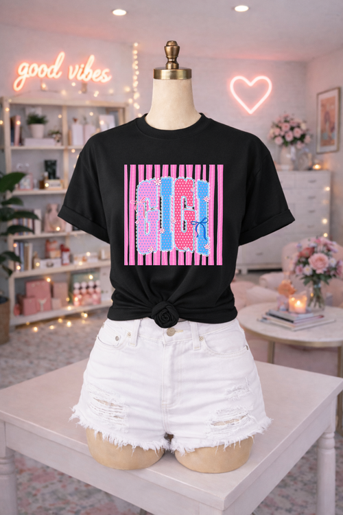 Load image 1 in gallery view. Stripe Preppy Family