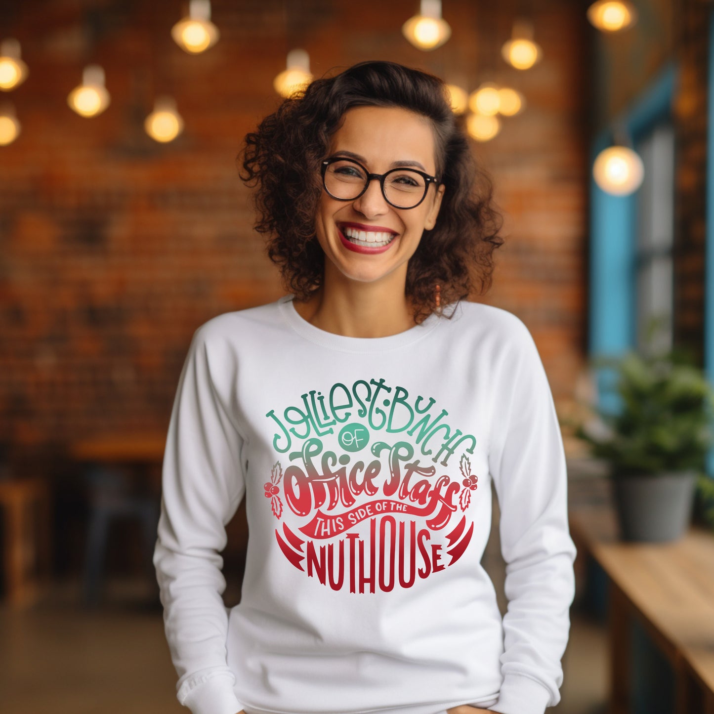 Jolliest Bunch of Office Staff In The Nuthouse