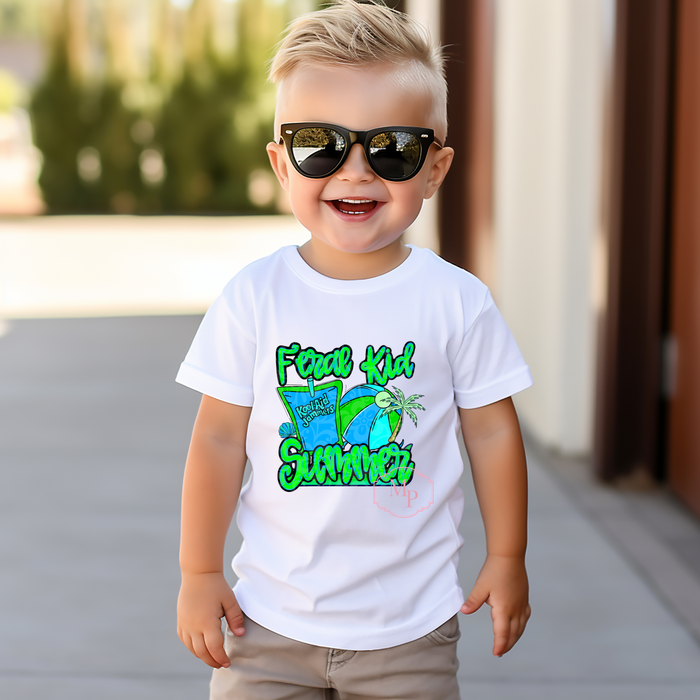 Boy Feral Kid Summer