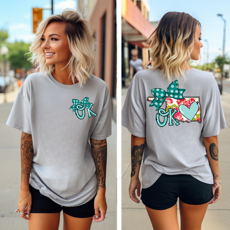 Flower State Doodle Oklahoma Set