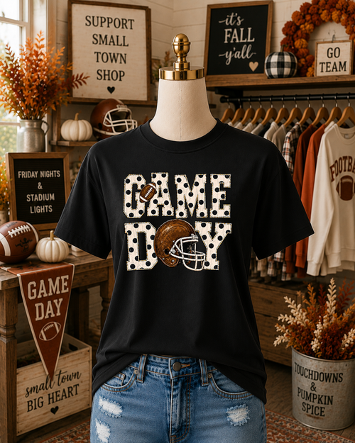 Load image 1 in gallery view. Polka Dot Game Day
