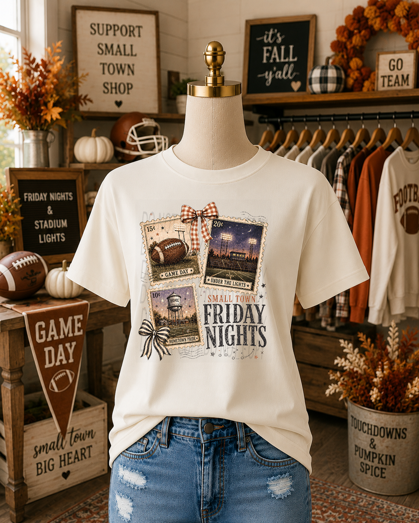 Small Town Friday Night Stamps