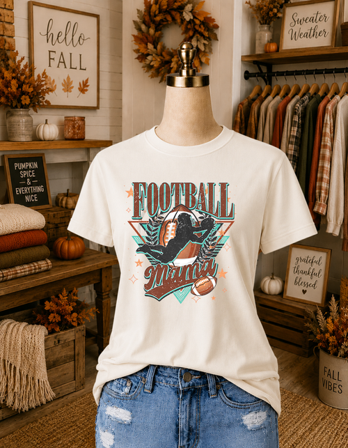 Load image 1 in gallery view. Football Mama