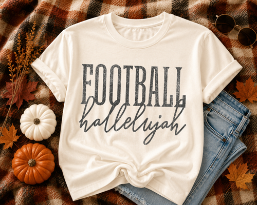 Load image 1 in gallery view. Football Hallelujah