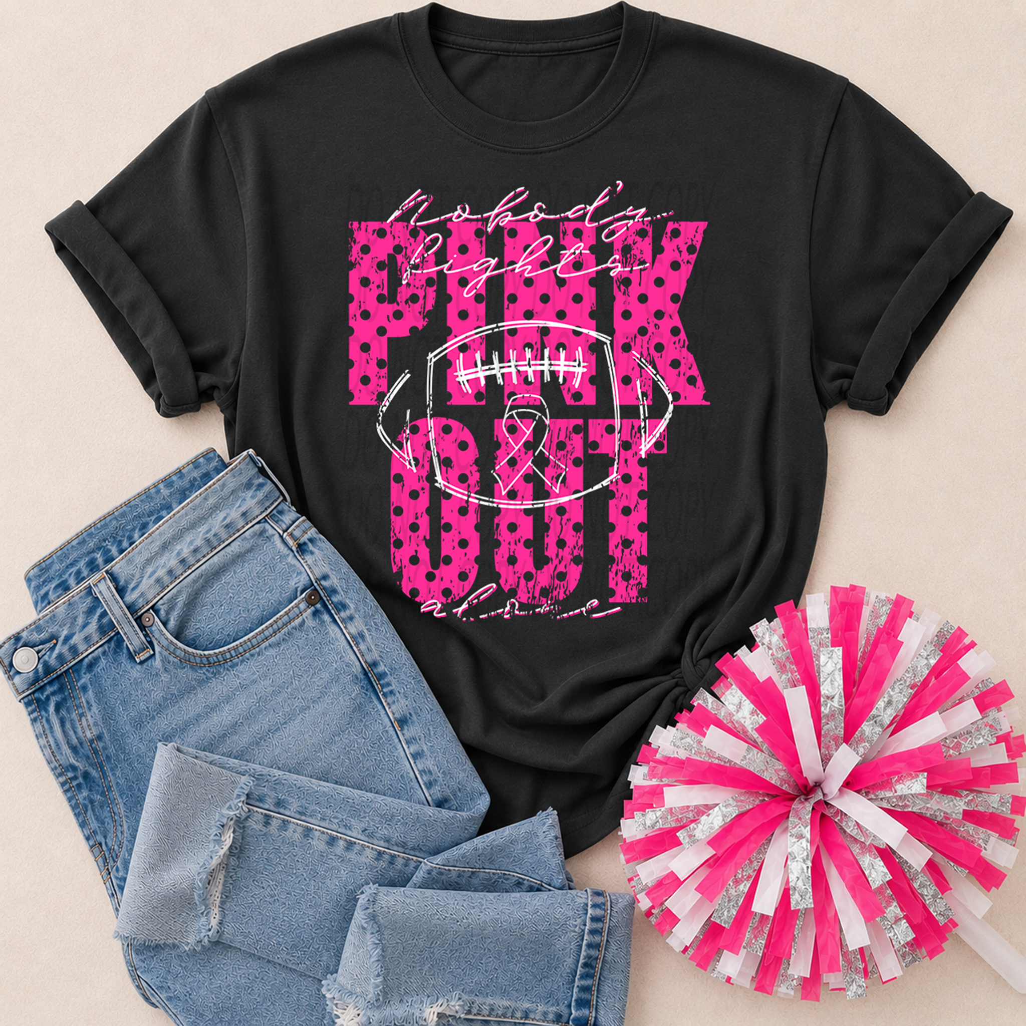 Polka Dot Pink Out
