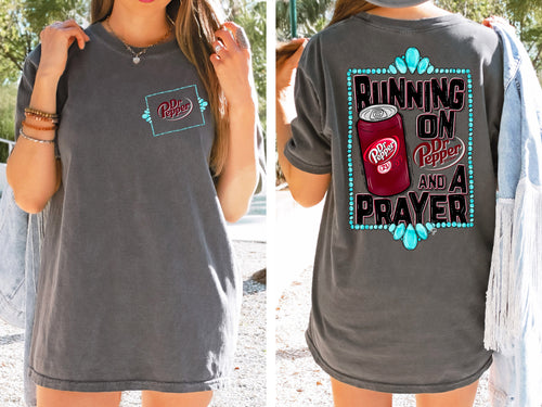 Load image 1 in gallery view. Running On Dr. Pepper And A Prayer