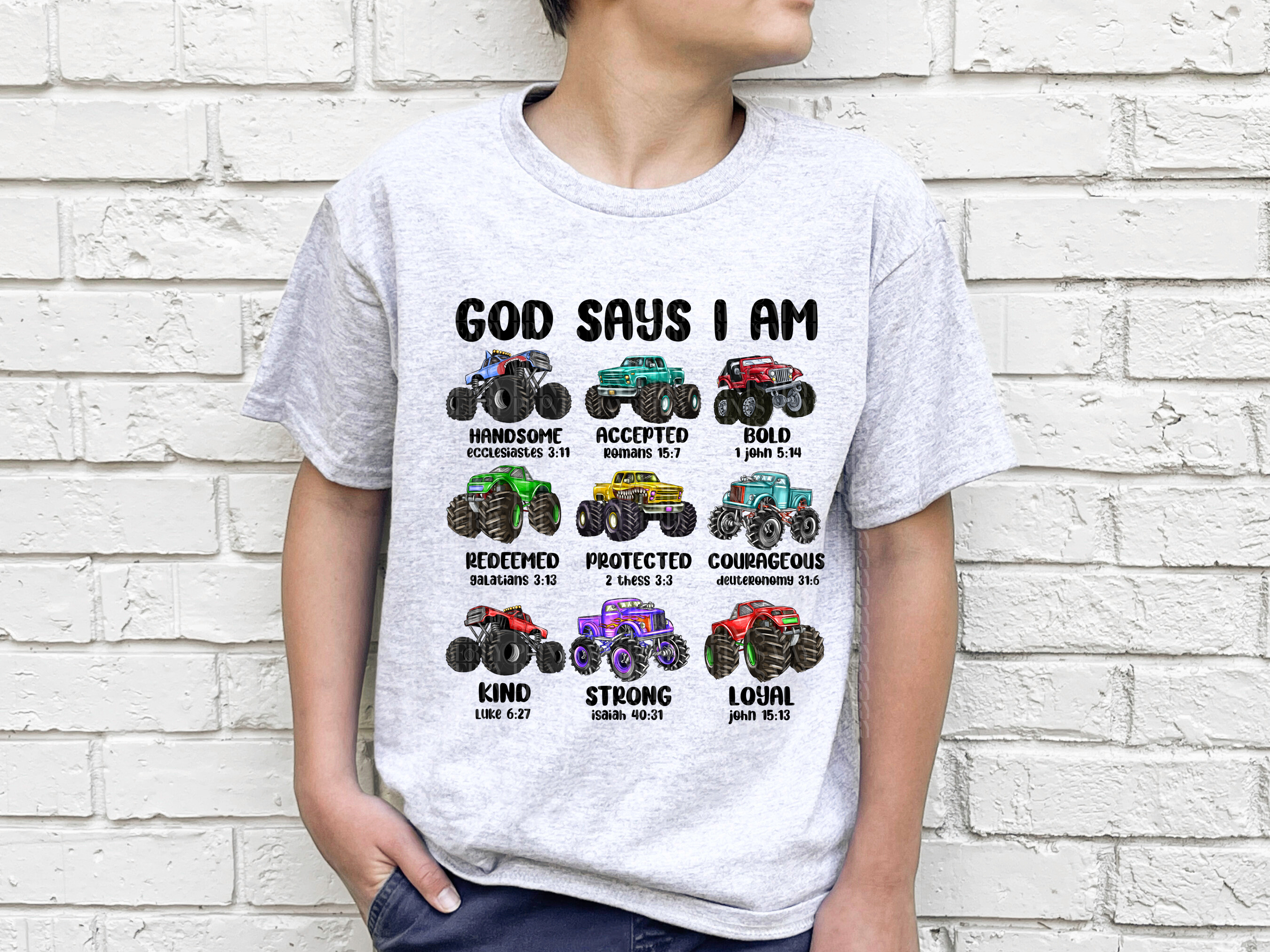 God Says I Am Monster Truck