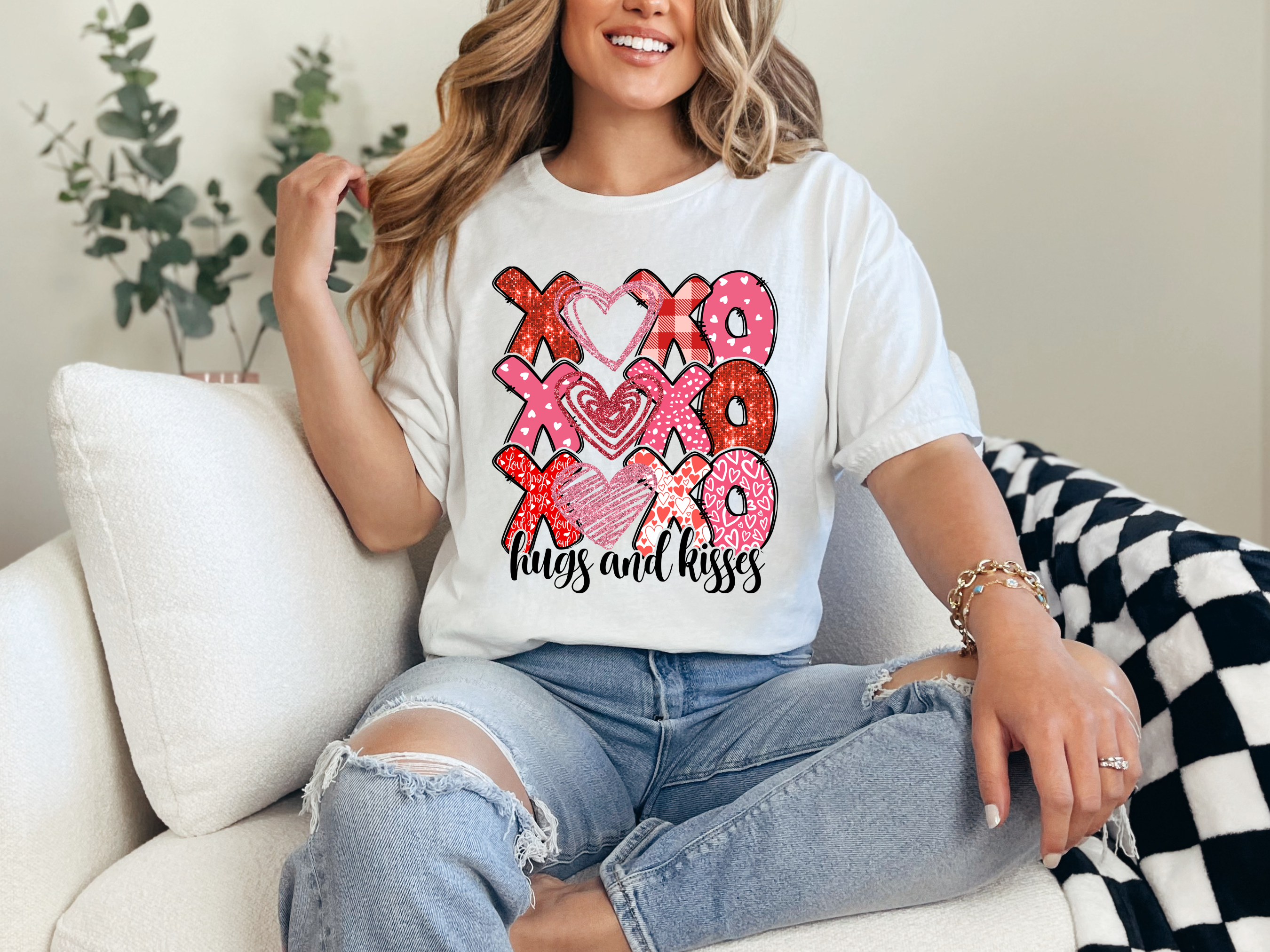 XOXO Doodle Hugs and Kisses