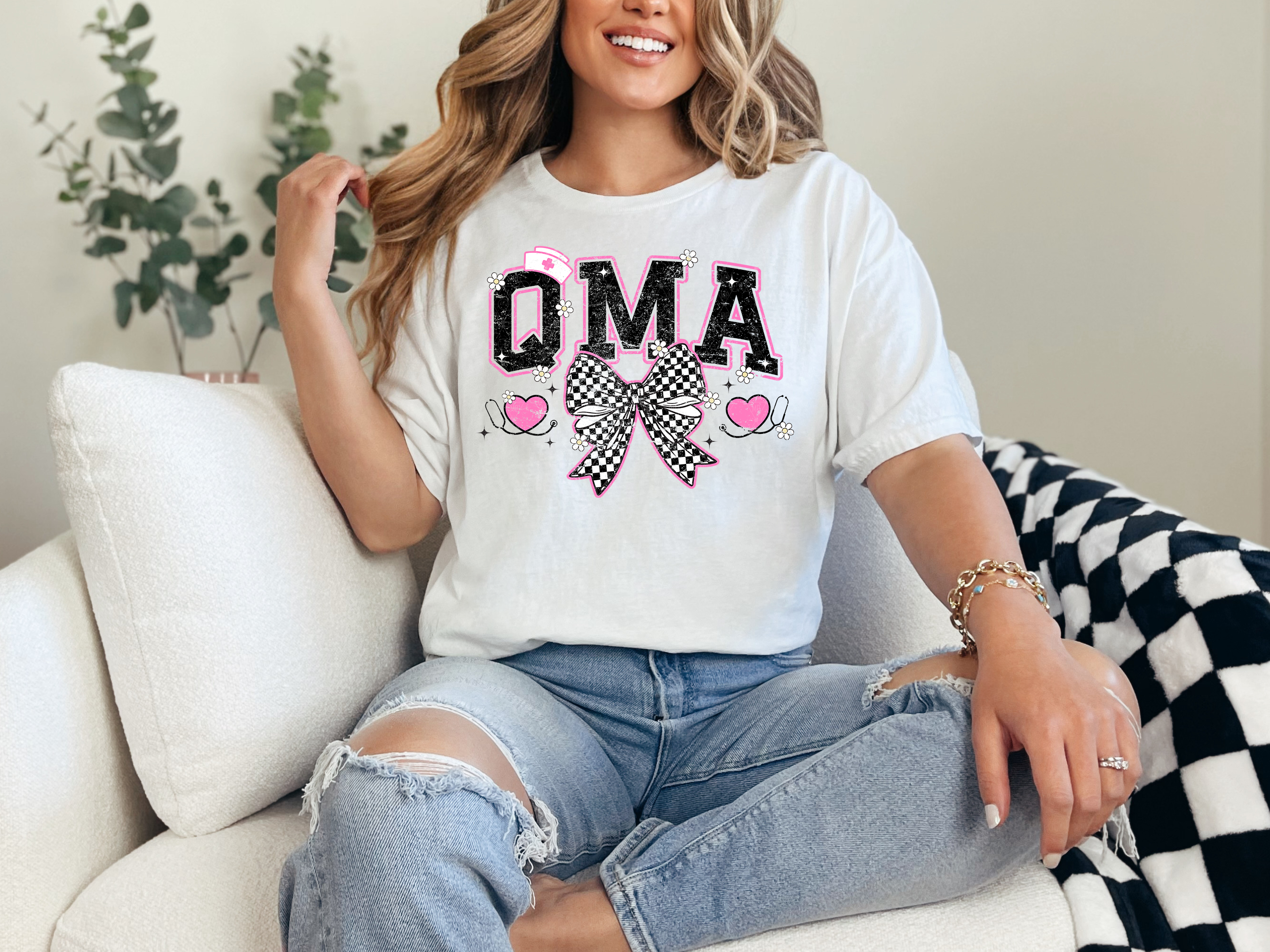 QMA Checkered Bow