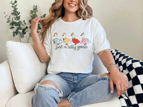 Load image 1 in gallery view. Springtime Just A Silly Goose