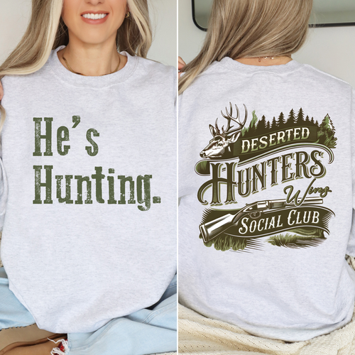 Load image 1 in gallery view. He's Hunting. Deserted Hunters Social Club