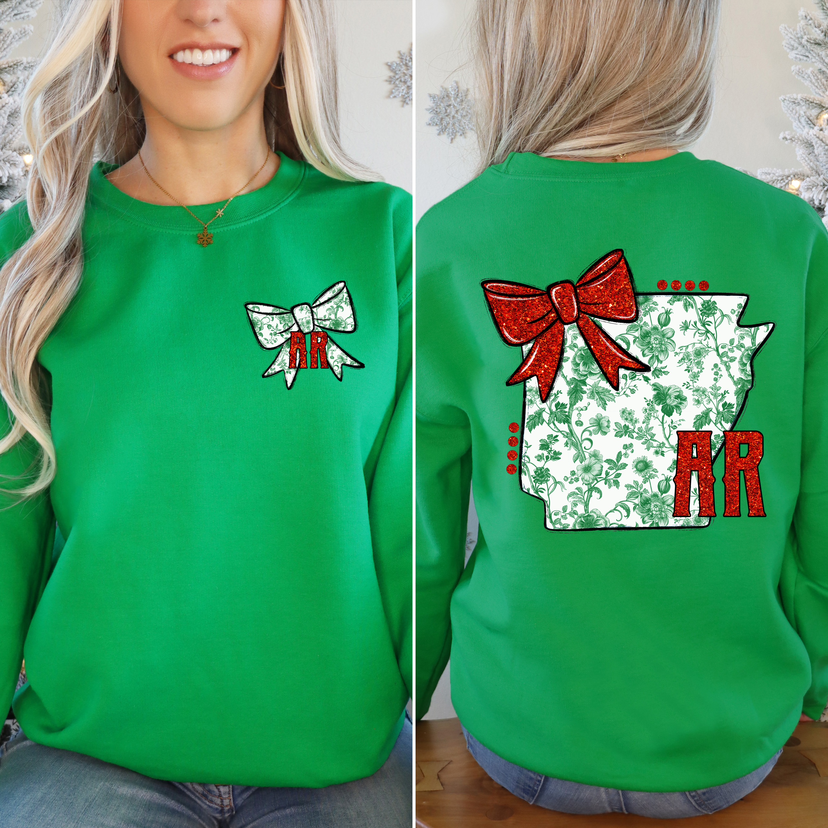 Chinoiserie Arkansas Christmas with Pocket