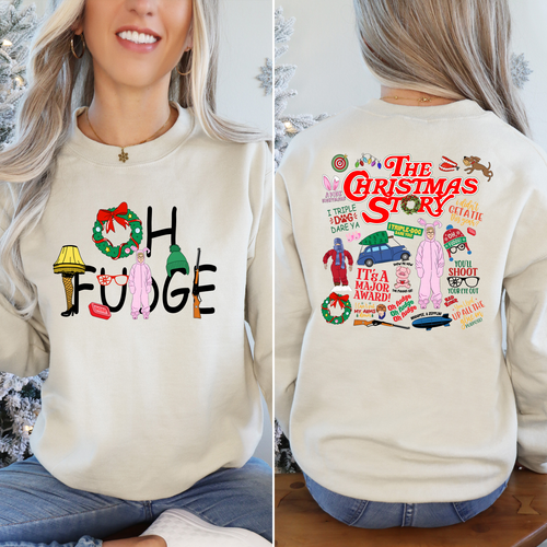 Load image 1 in gallery view. Christmas Story Oh Fudge