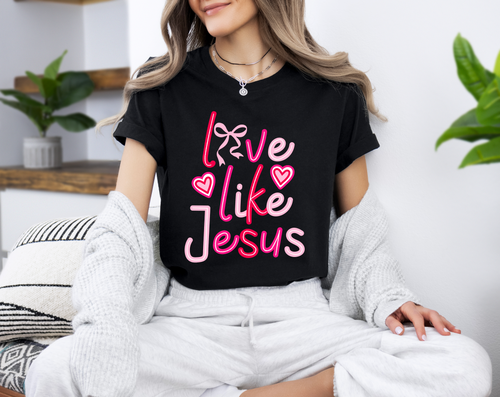Load image 1 in gallery view. Love Like Jesus Doodle