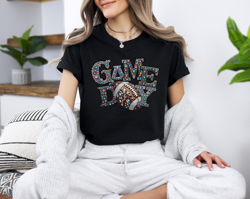 Load image 1 in gallery view. Rhinestone Game Day