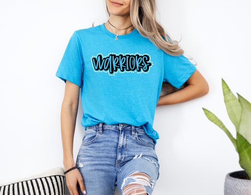 Load image 1 in gallery view. Warriors Doodle