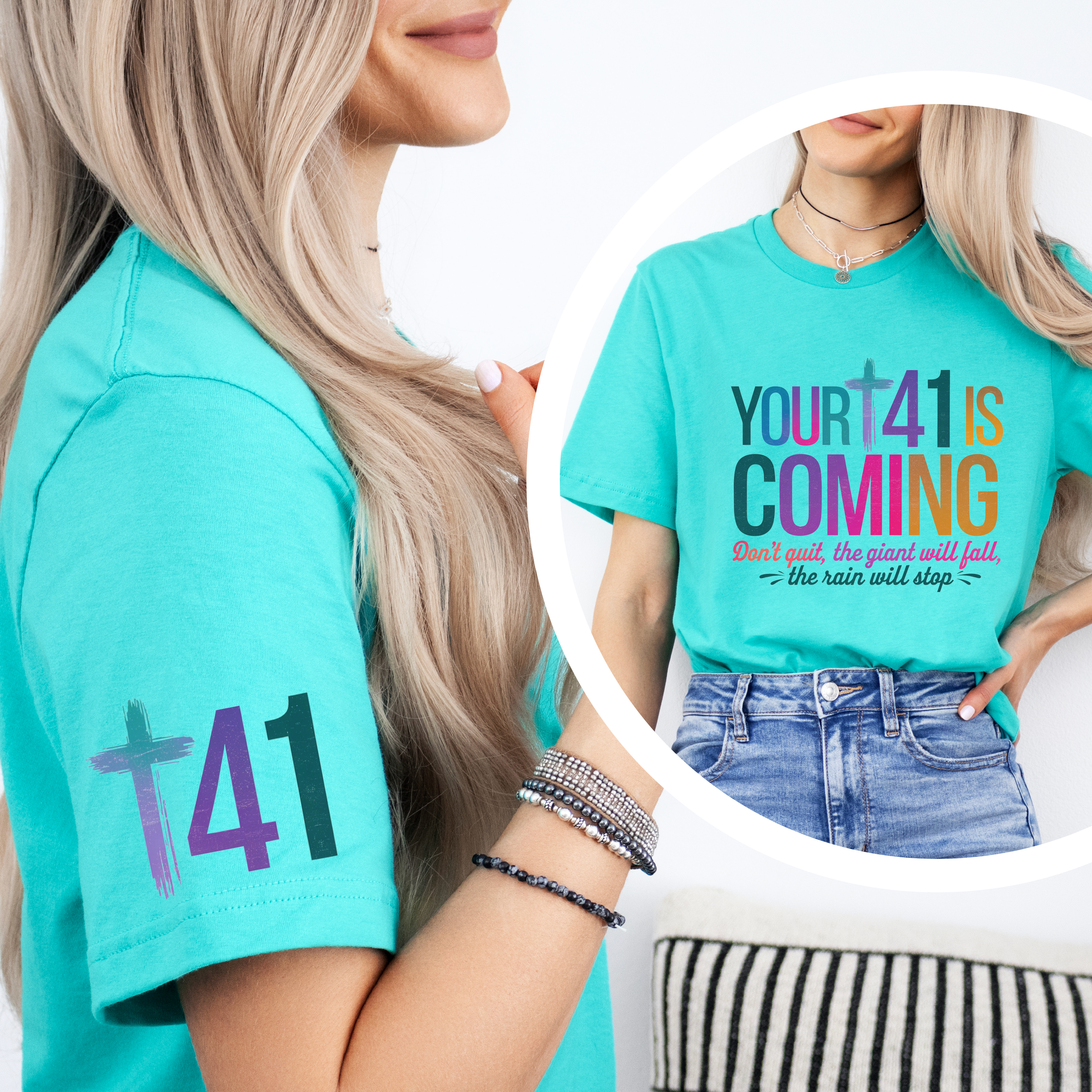 Your 41 Is Coming Colorful