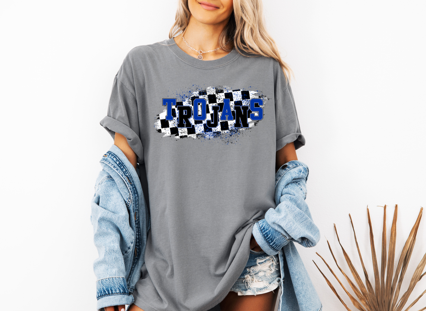 Distressed Checkered Trojans