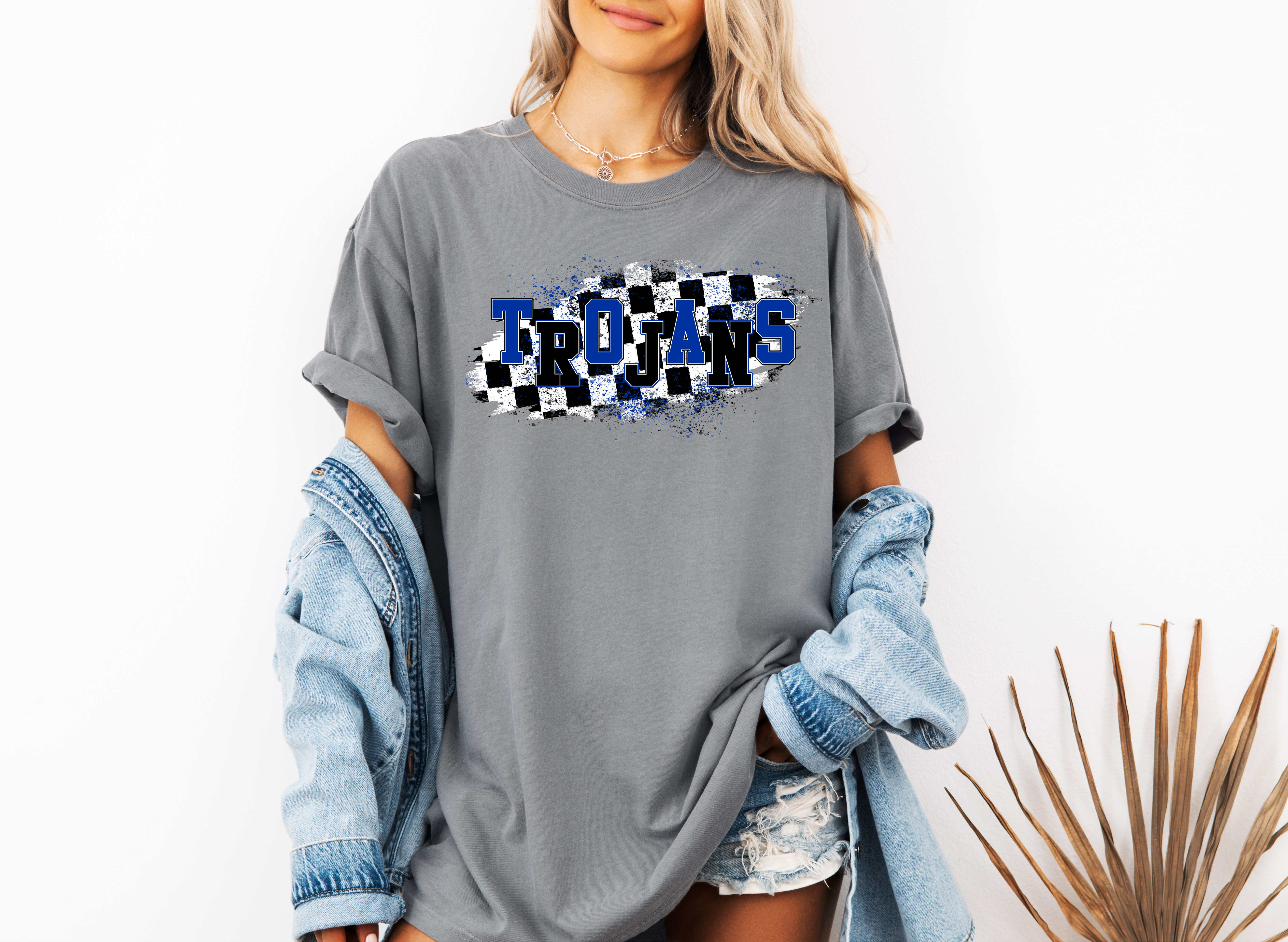 Distressed Checkered Trojans