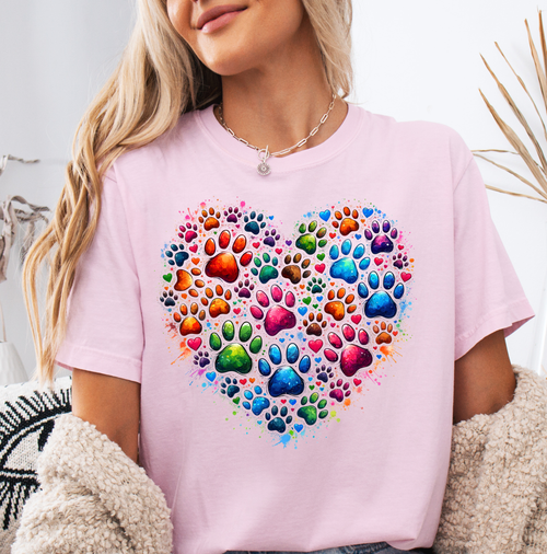 Load image 1 in gallery view. Paw Hearts