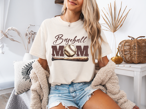 Load image 1 in gallery view. Baseball Mom Front