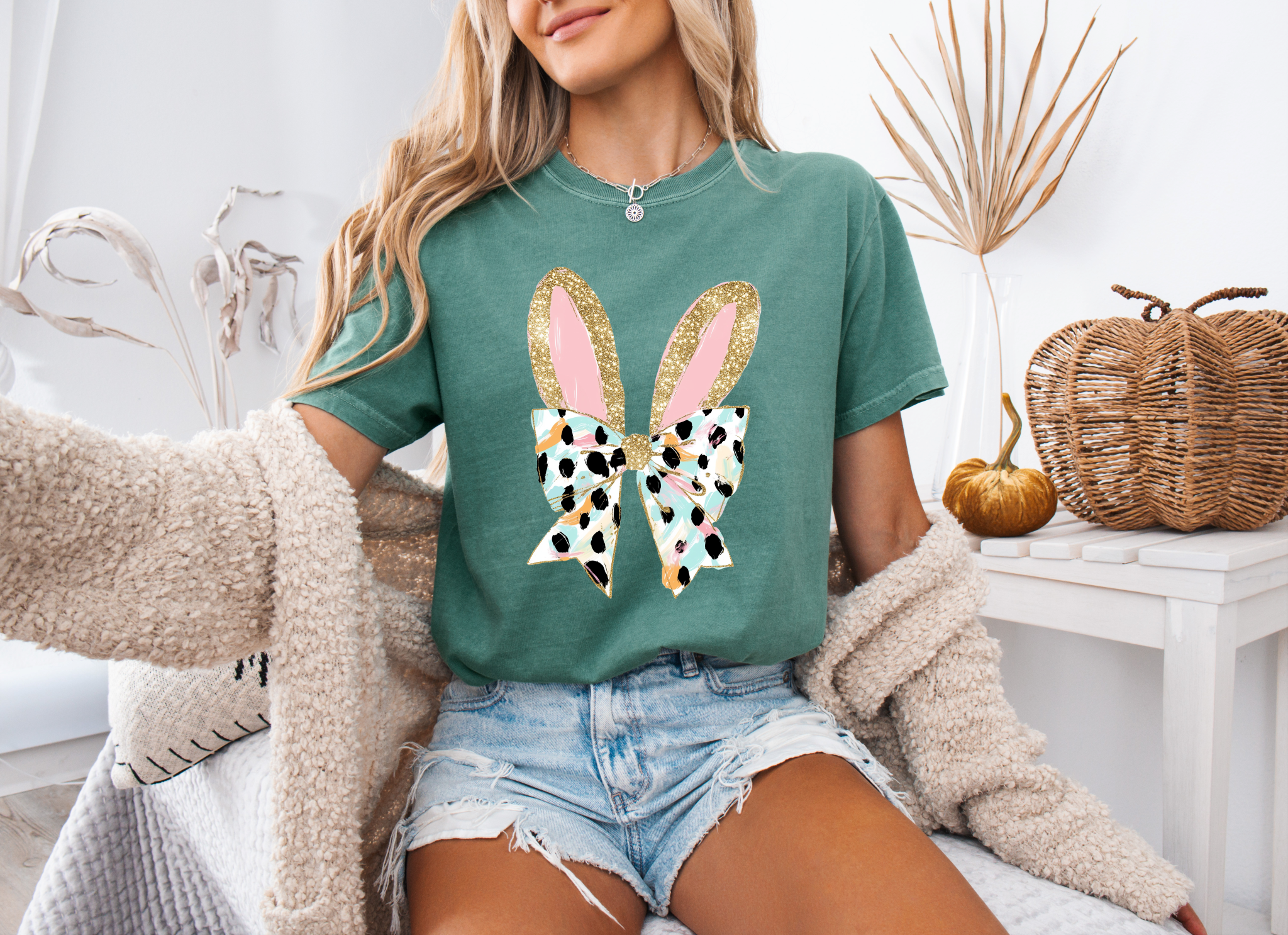 Poka Dot Bunny Ears